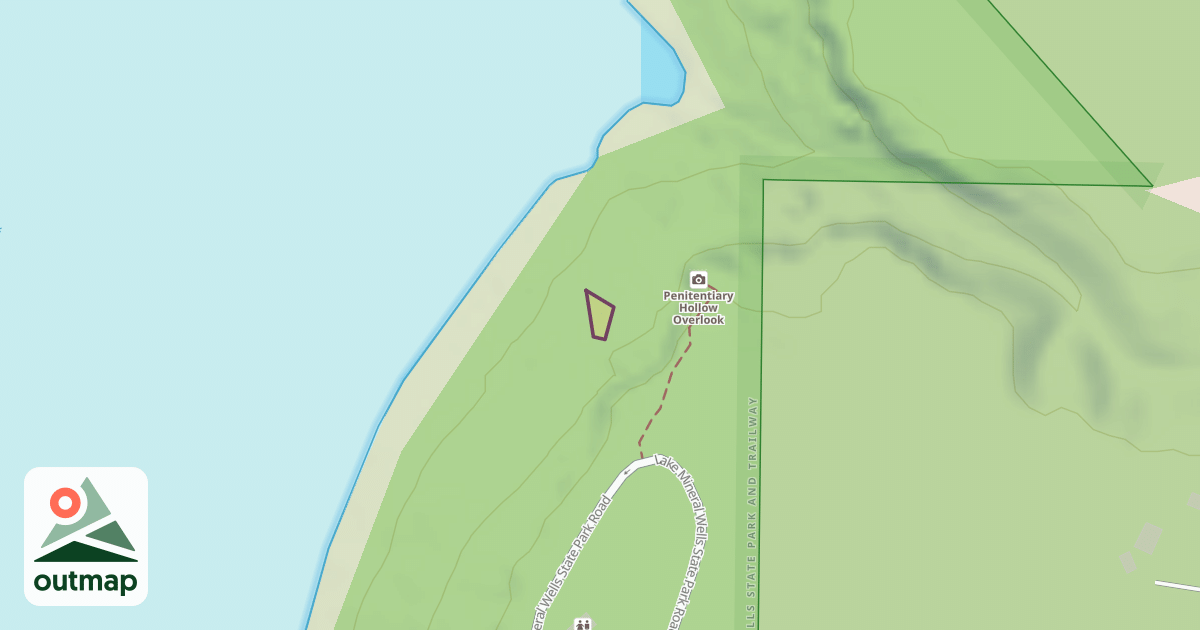 Map of Climbing Site