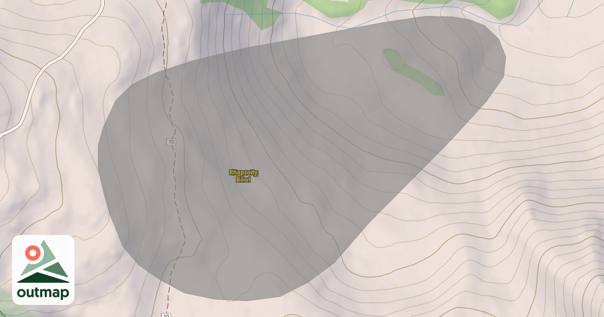 Map of Rhapsody Bowl