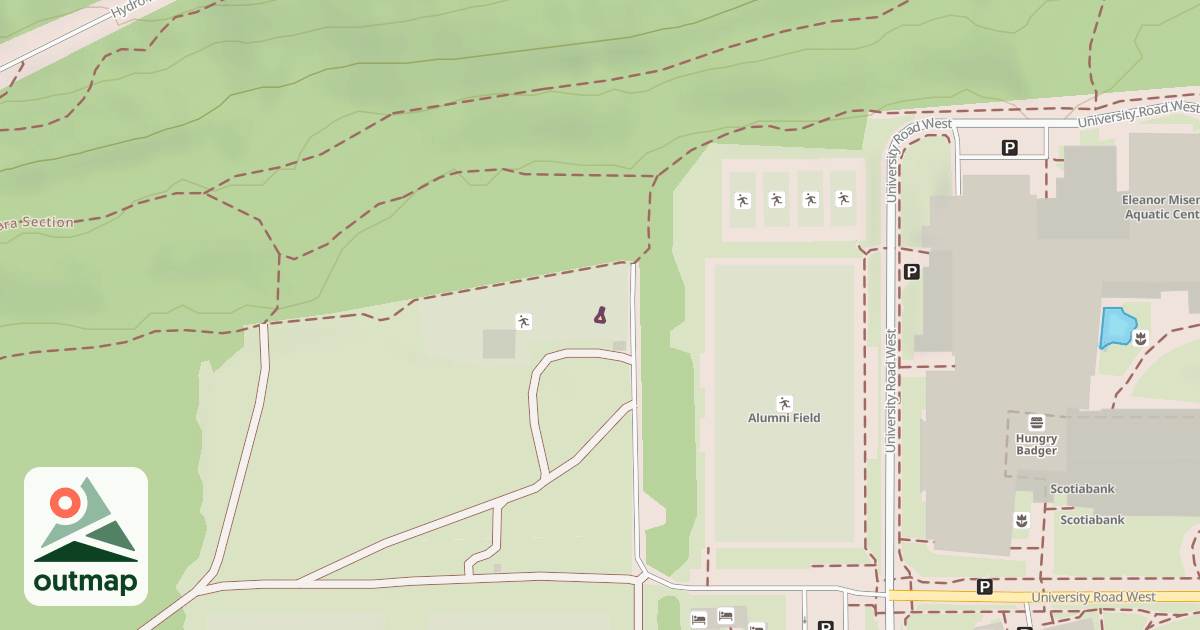 Map of Climbing Wall