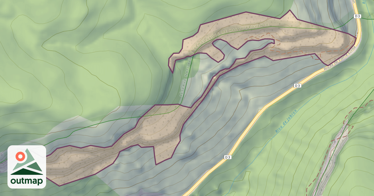 Map of Climbing Site