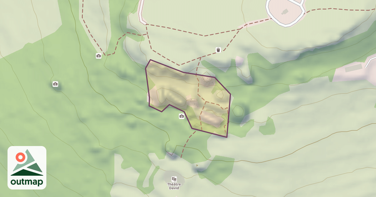 Map of Mont Rome