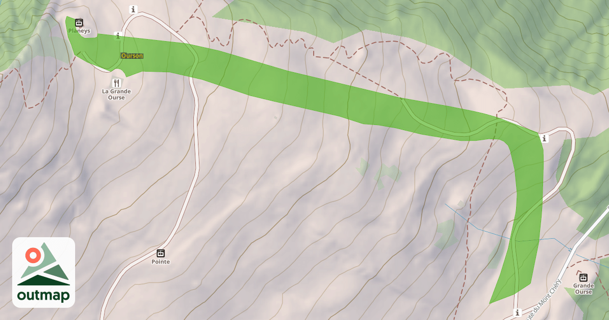 Map of Ourson