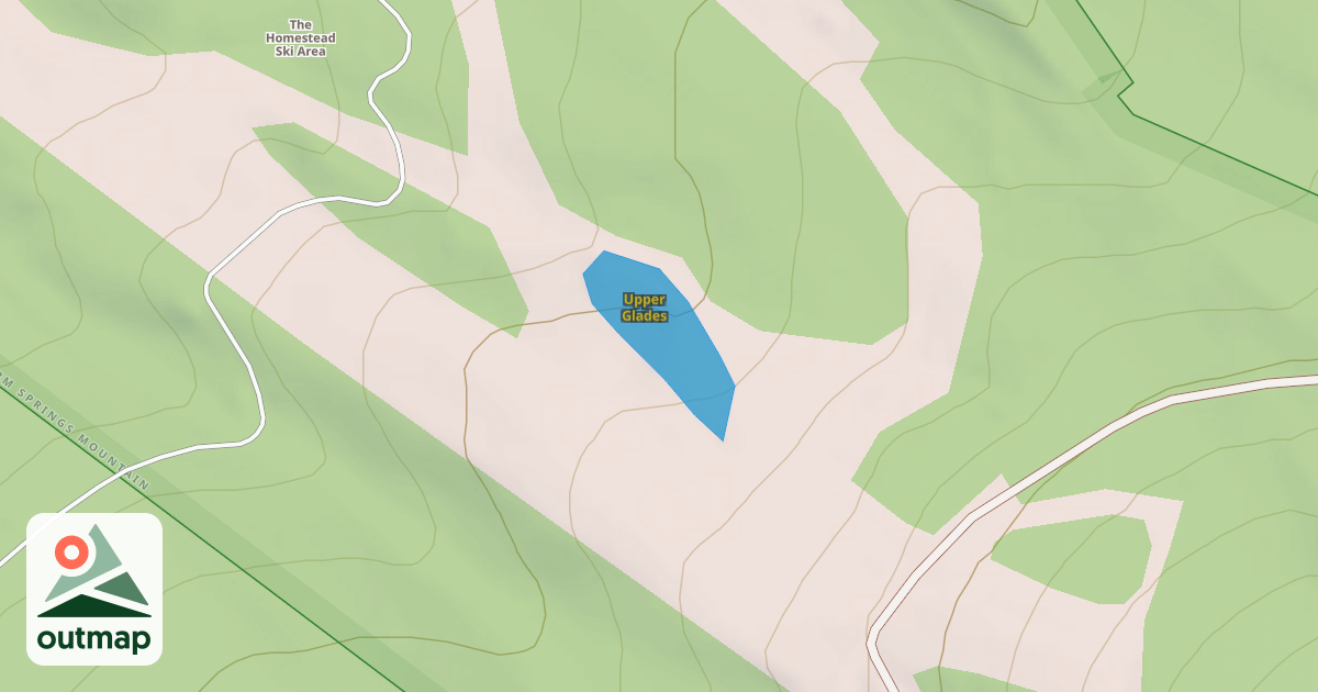 Map of Upper Glades