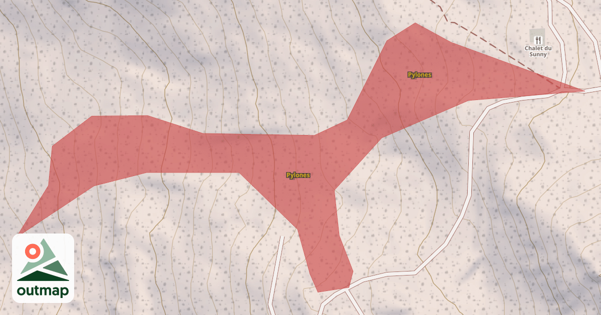 Map of Pylones