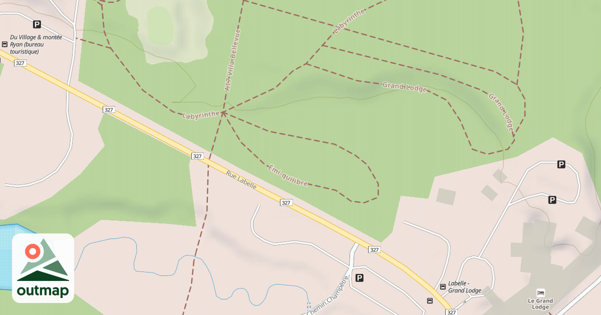 Map of Émi-quilibre