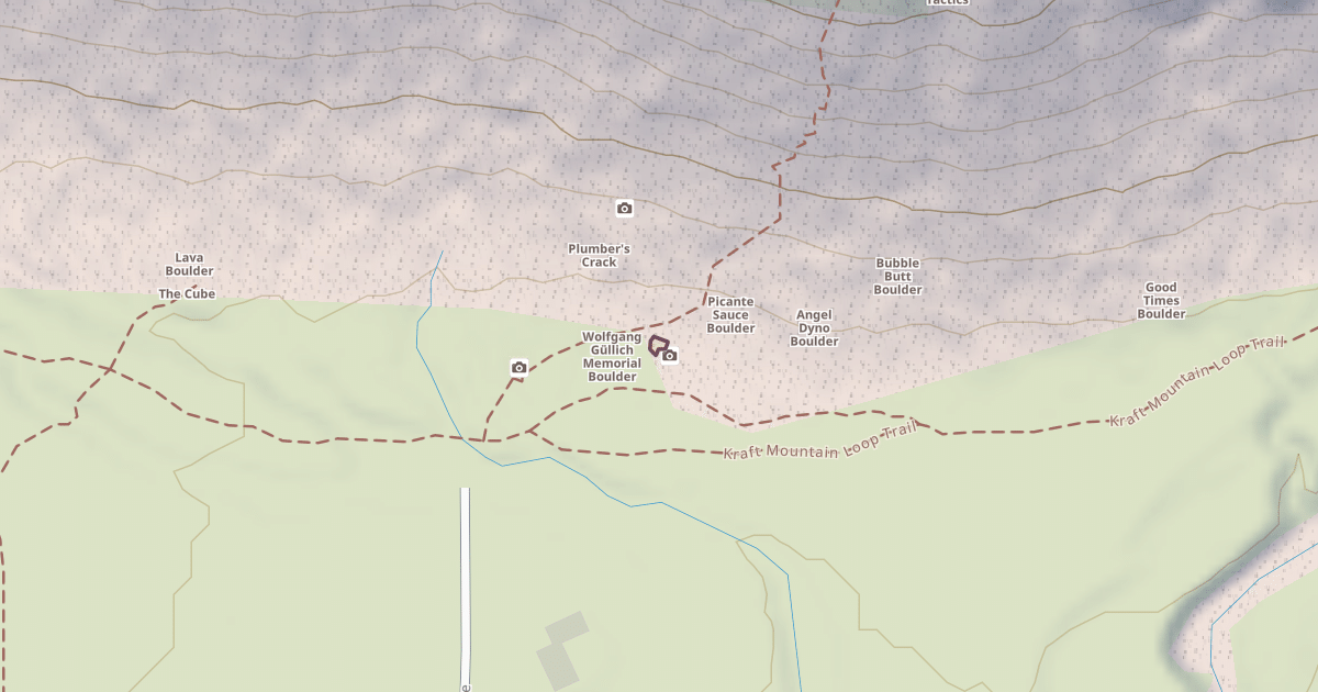 Map preview of Warmup Boulder