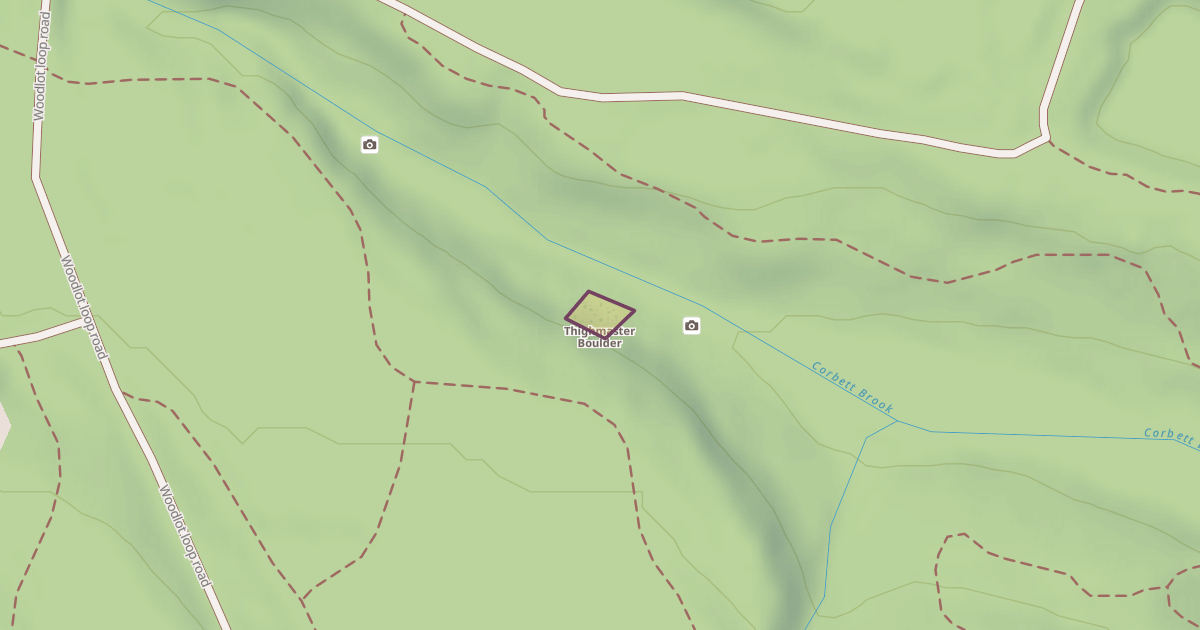 Map preview of Thighmaster Boulder