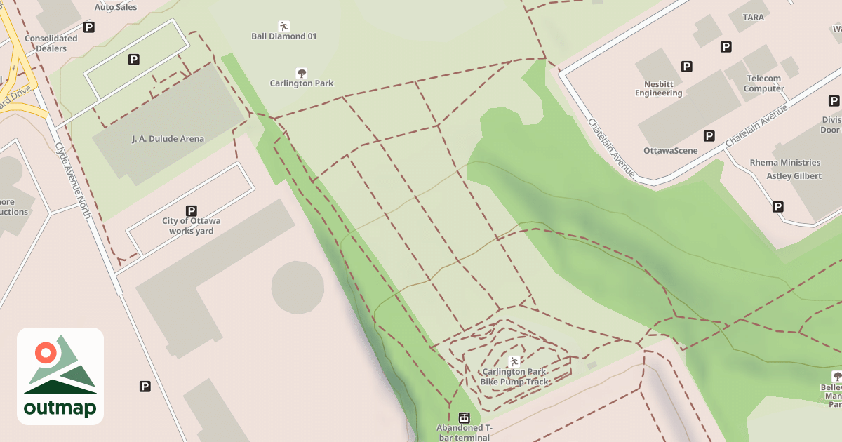 Map of Sledding Hill