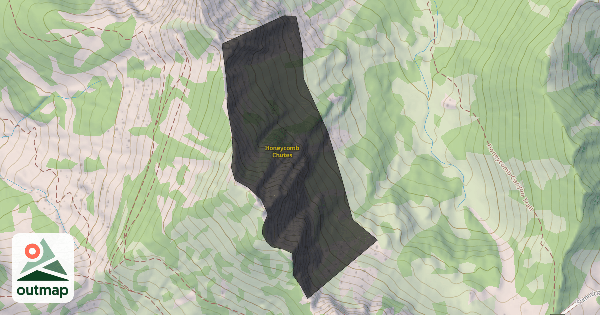 Map of Honeycomb Chutes