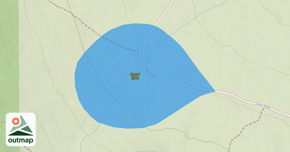 Map of Rascal Flats
