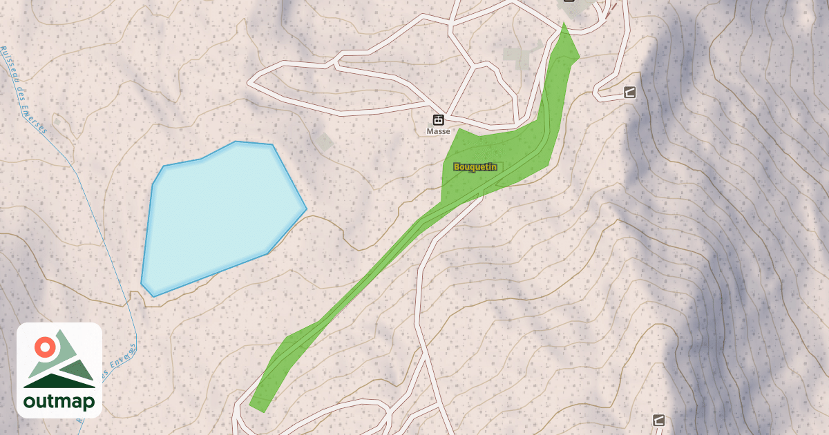 Map of Bouquetin