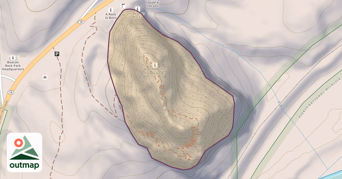 Map of Climbing Site