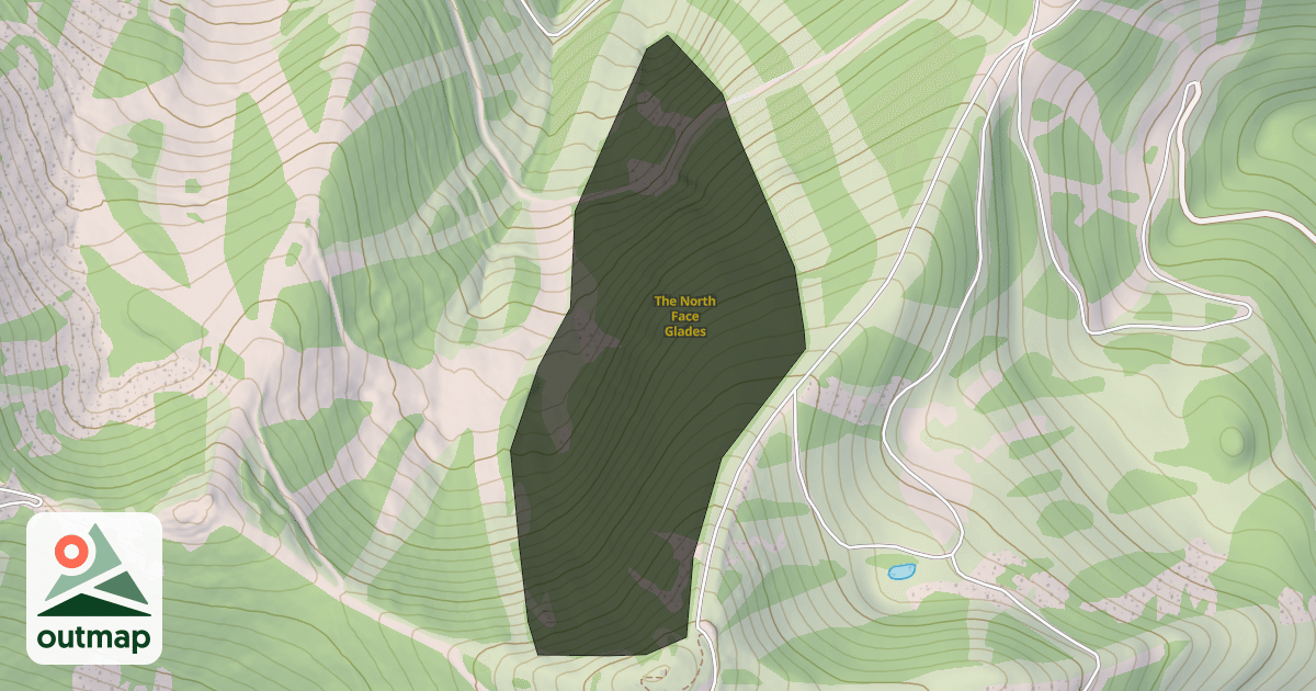 Map of The North Face Glades