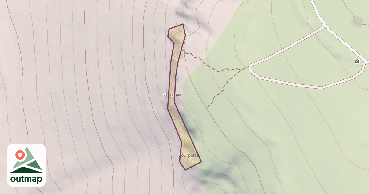 Map of Courpatas