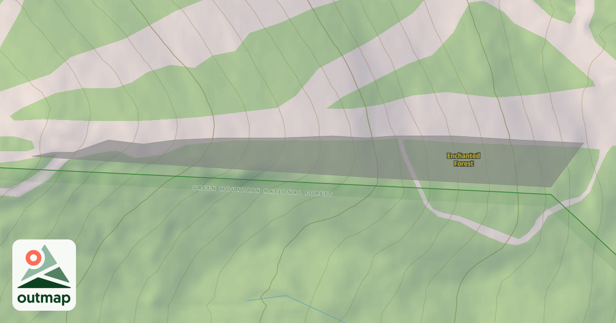 Map of Enchanted Forest