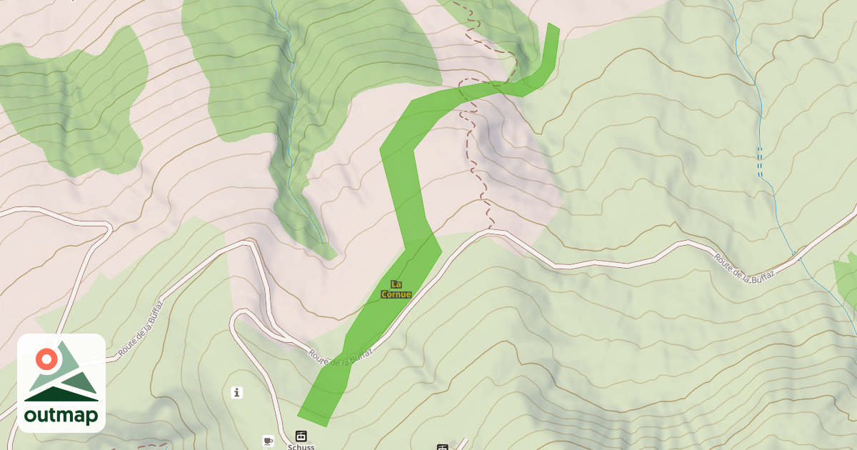 Map of La Cornue