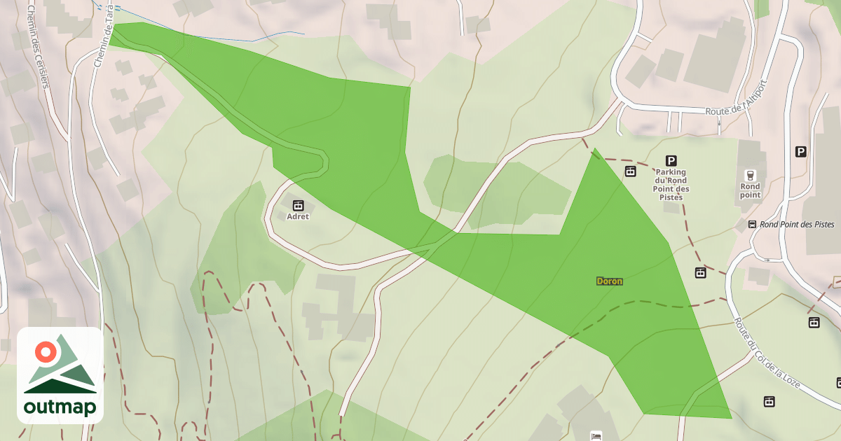 Map of Doron
