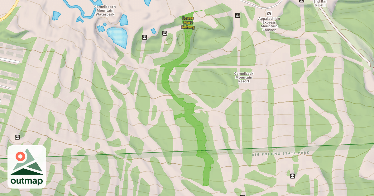 Map of Lower Marc Antony