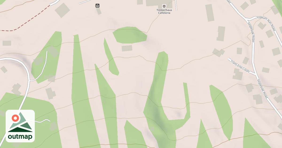 Map of Thunder Snow Terrain Park