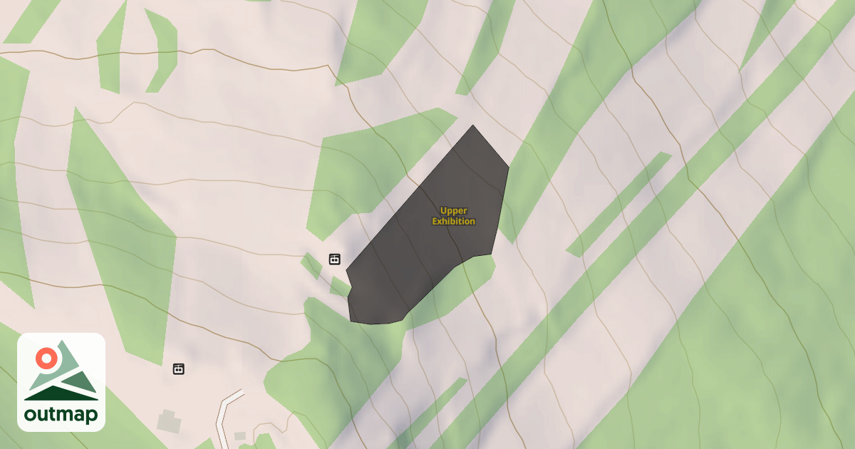 Map of Upper Exhibition