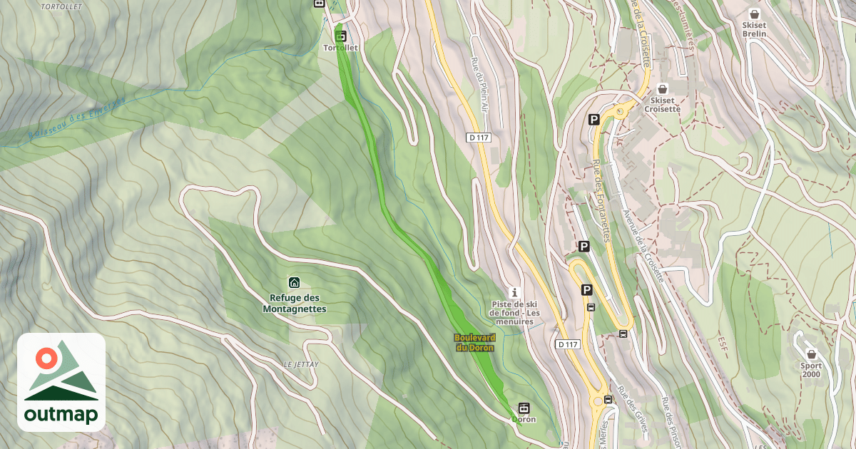 Map of Boulevard du Doron