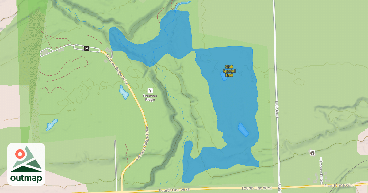 Map of Club Special Trail