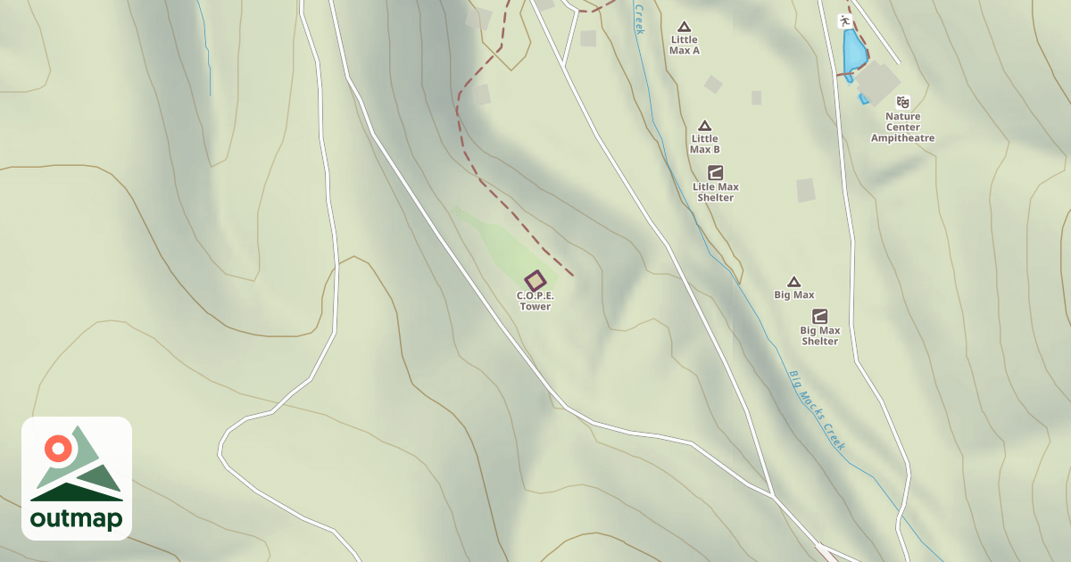 Map of C.O.P.E. Tower