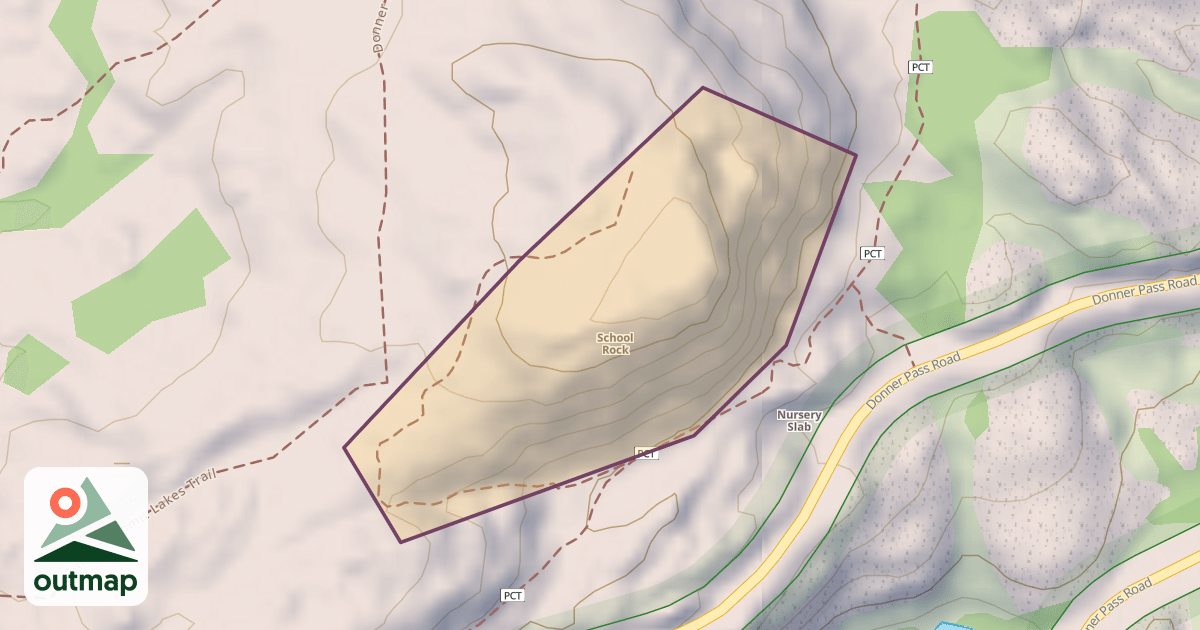 Map of School Rock
