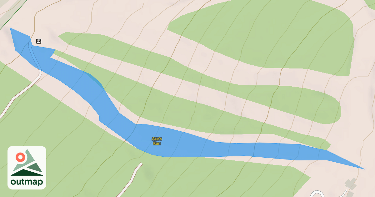 Map of Ace's Run