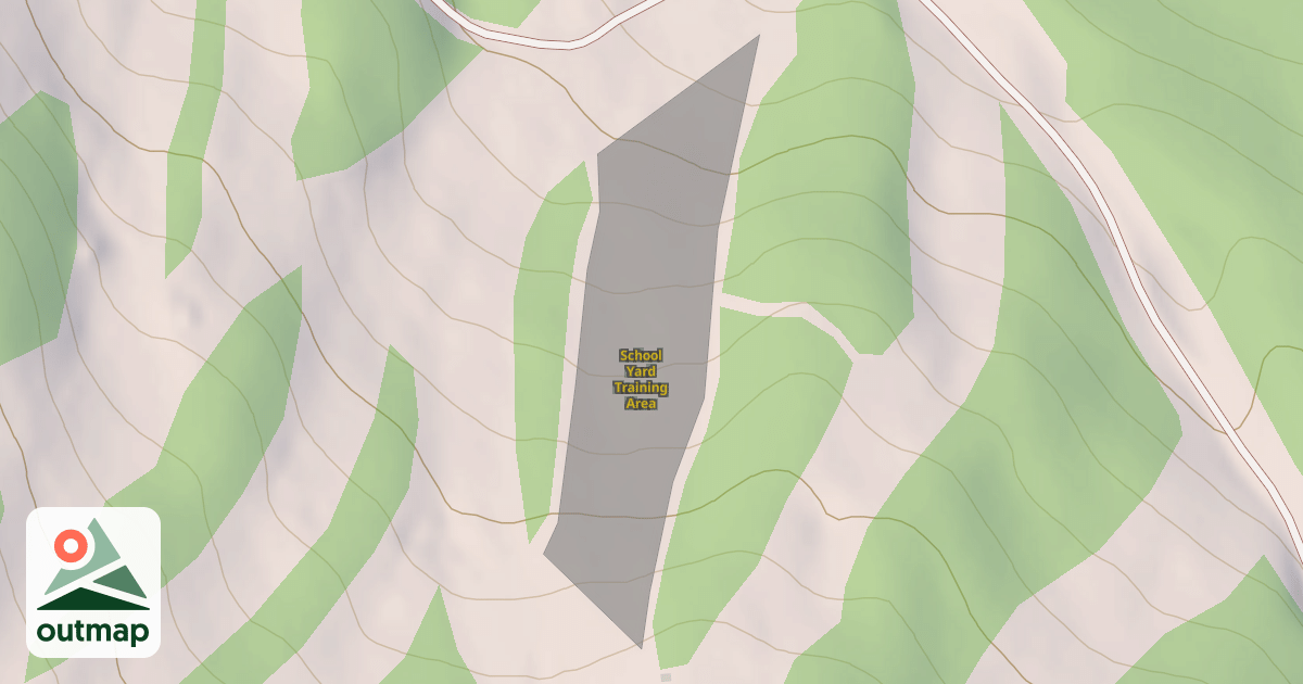 Map of School Yard Training Area