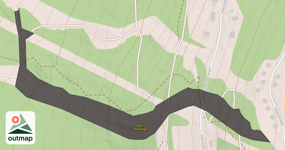 Map of Shay's Revenge