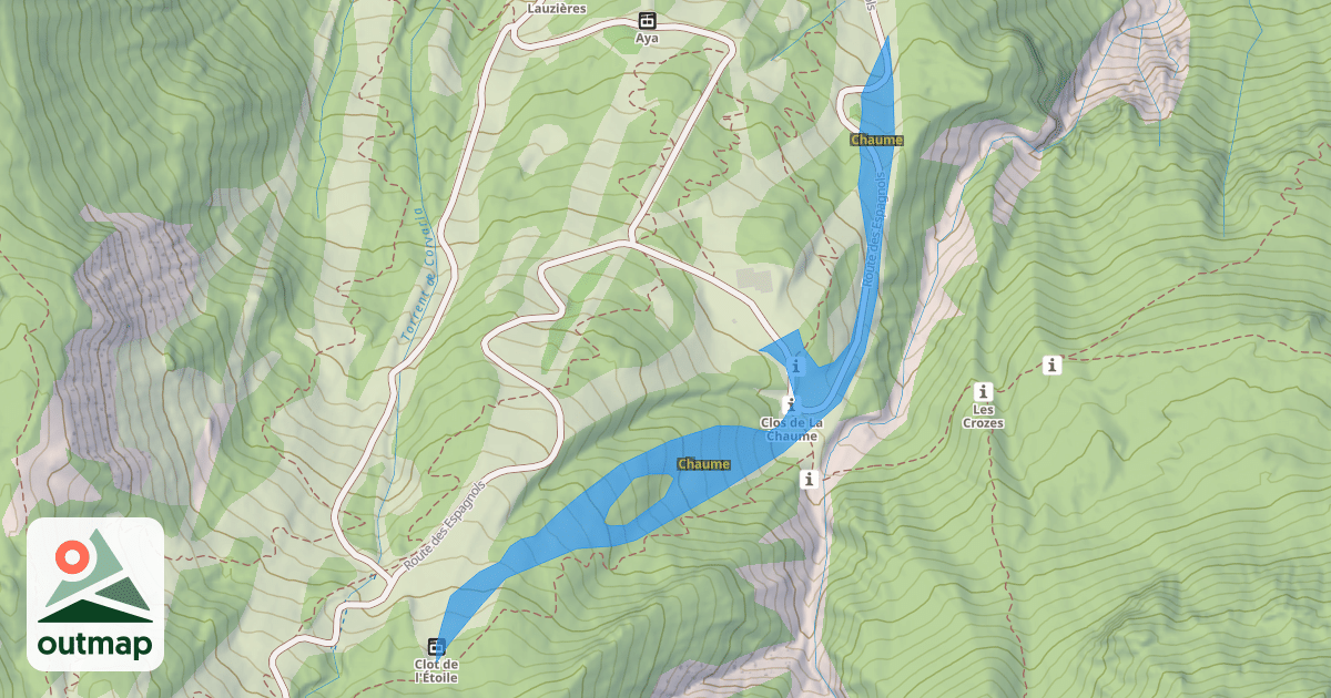 Map of Chaume