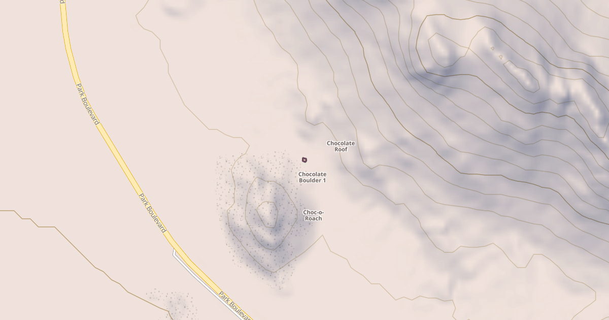 Map preview of Chocolate Boulder 2