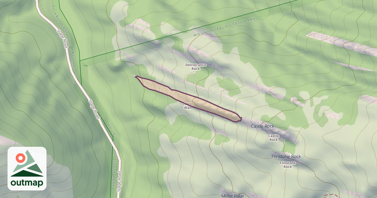 Map of Castle Wall