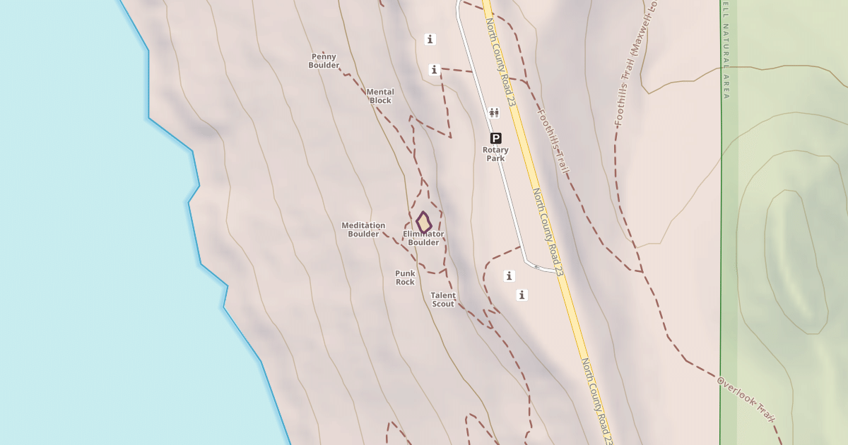 Map preview of Eliminator Boulder