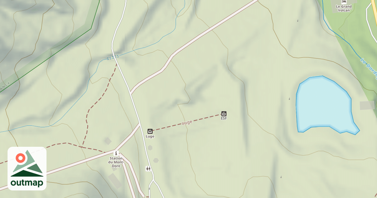 Map of Sancy Park