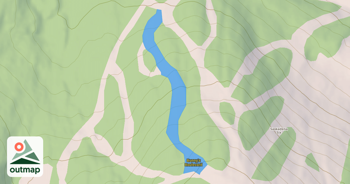 Map of Bunny's Boulevard