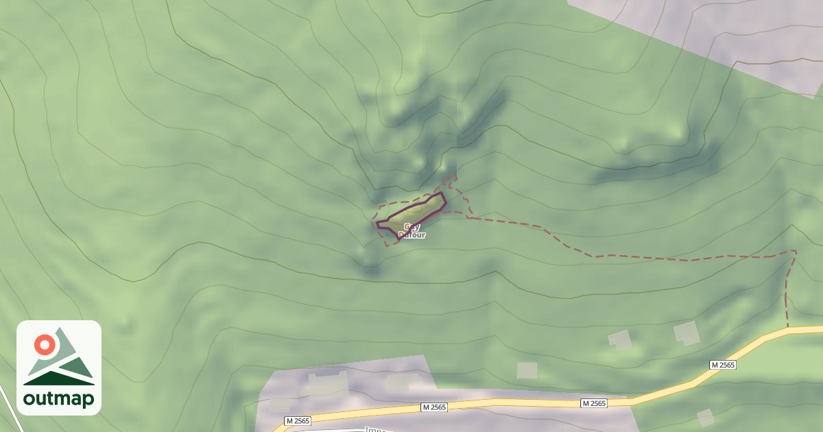 Map of Guy Dufour