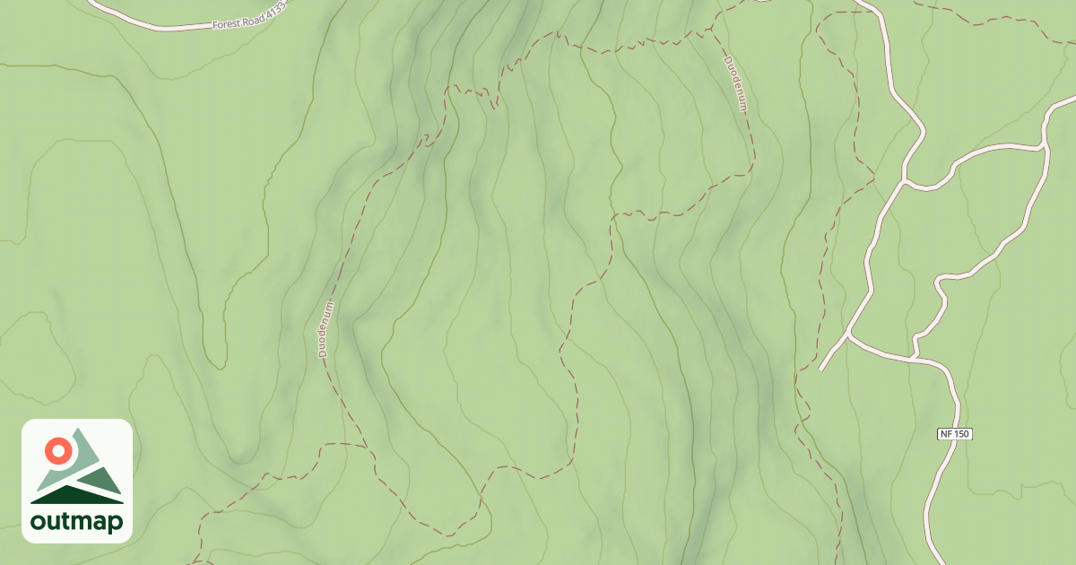 Map of Duodenum