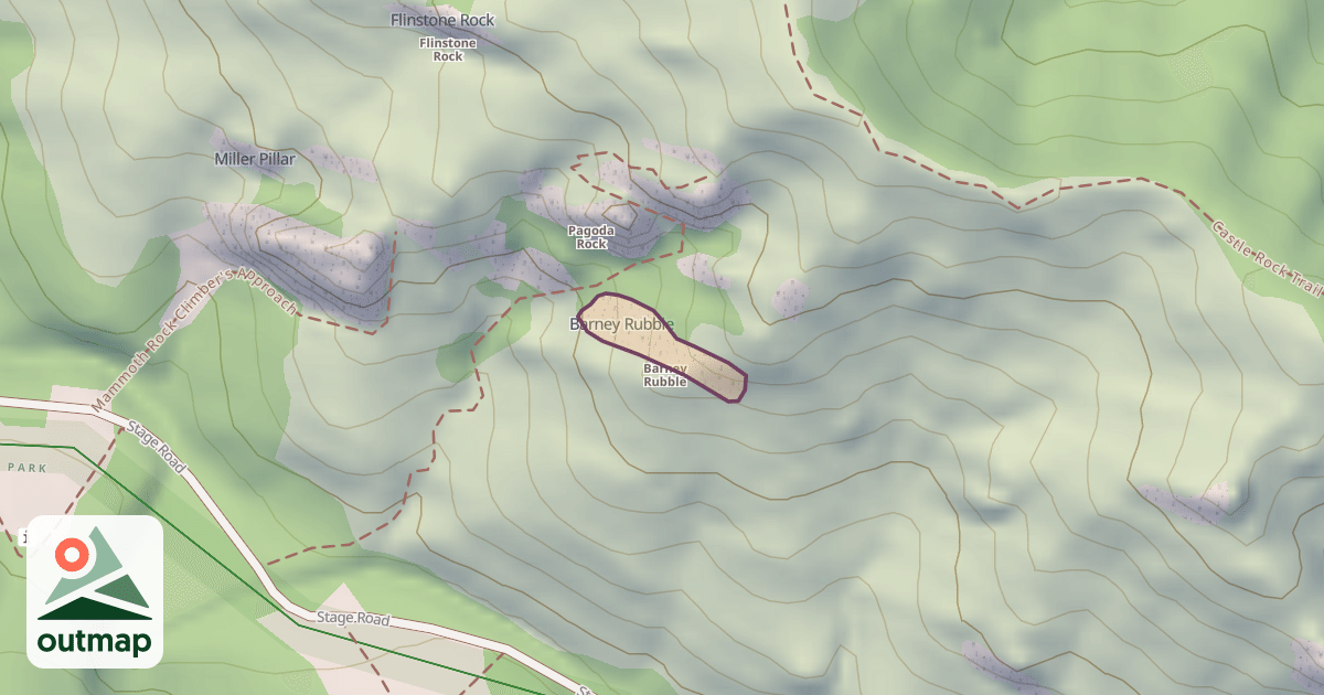 Map of Barney Rubble