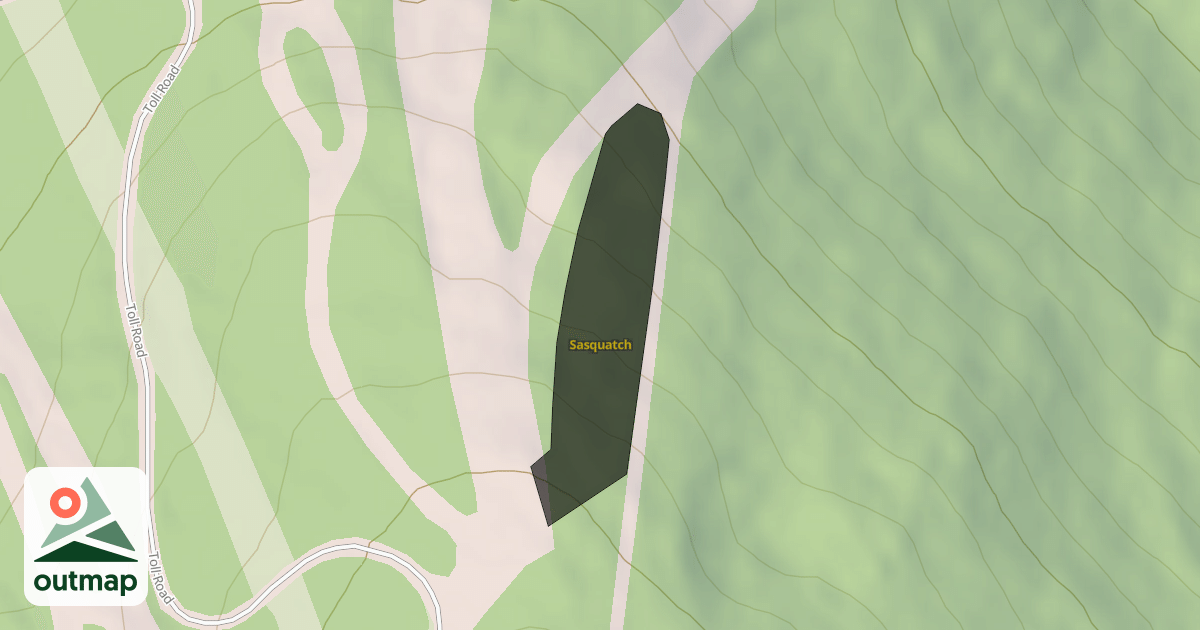 Map of Sasquatch