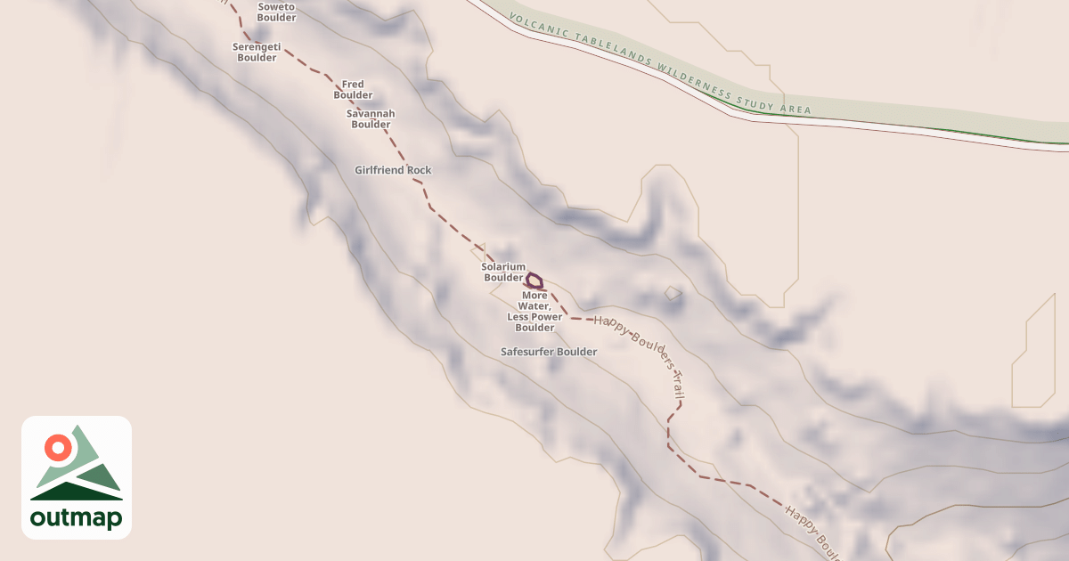 Map of More Water, Less Power Boulder