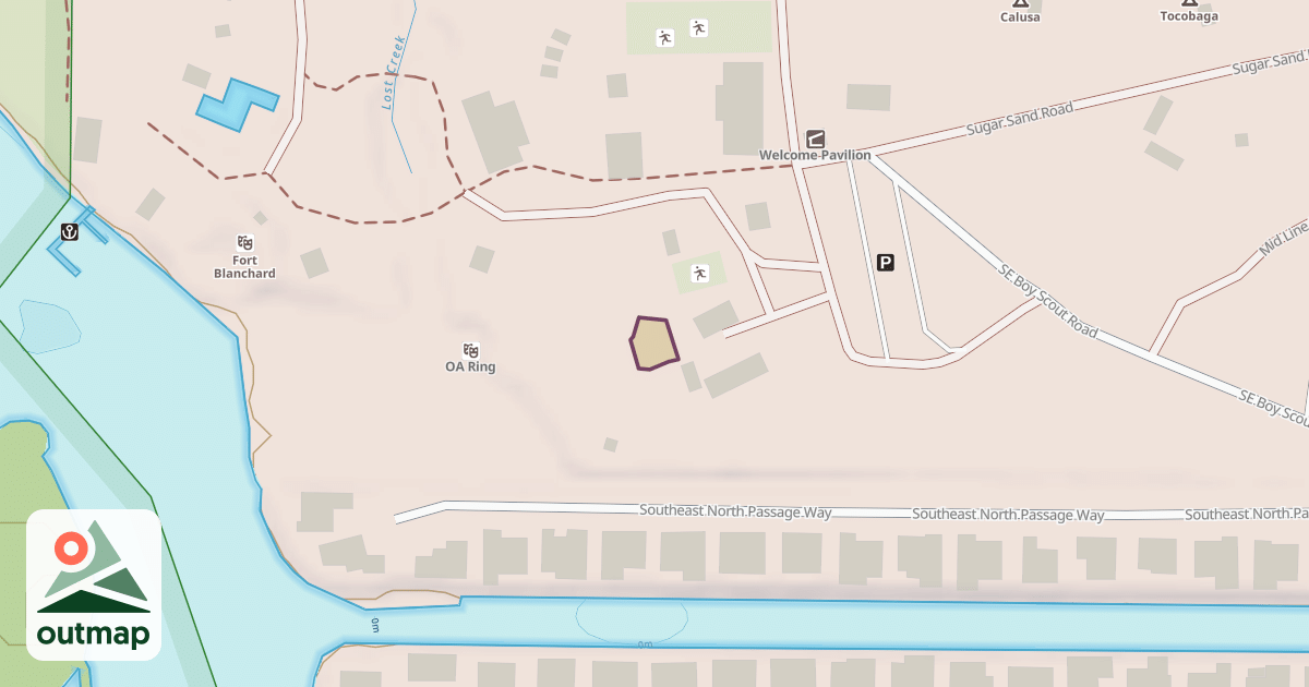 Map of Climbing Gym in Martin
