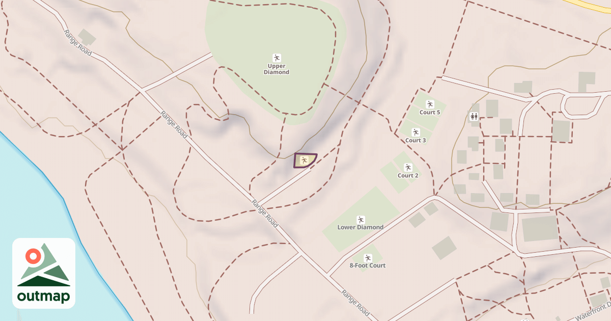 Map of Climbing Site