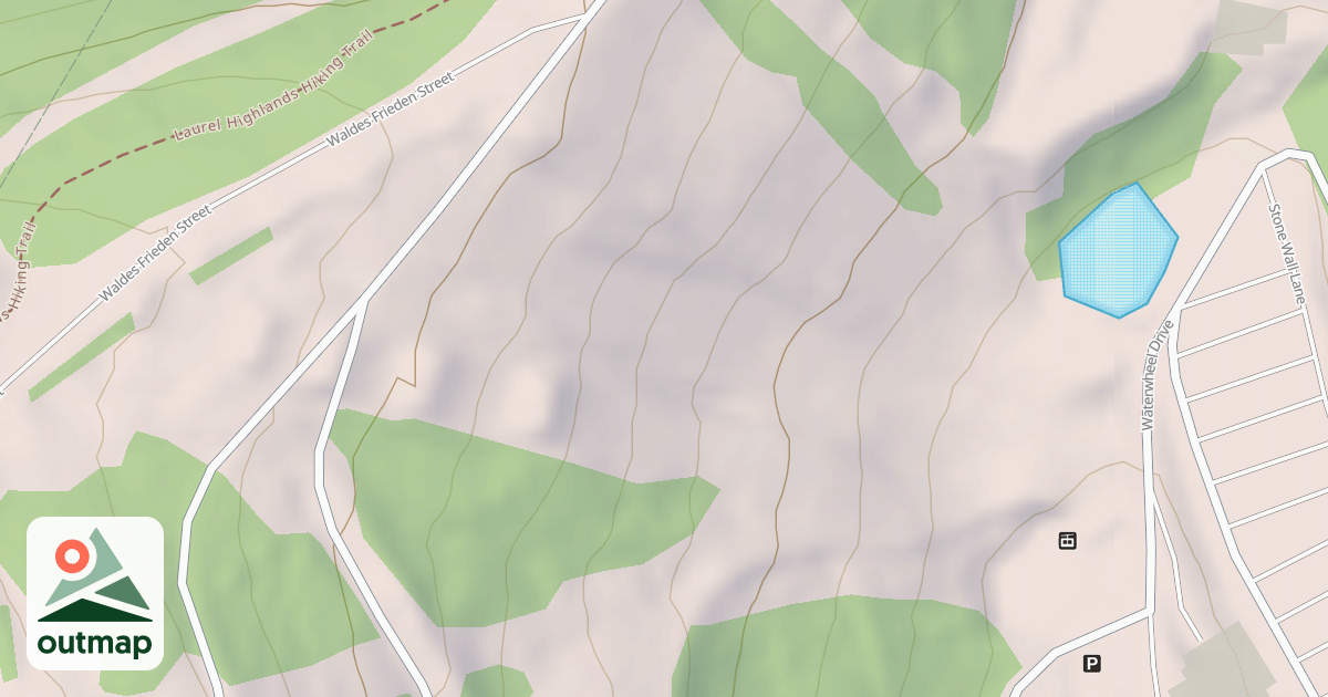Map of Alpine Meadows Glades