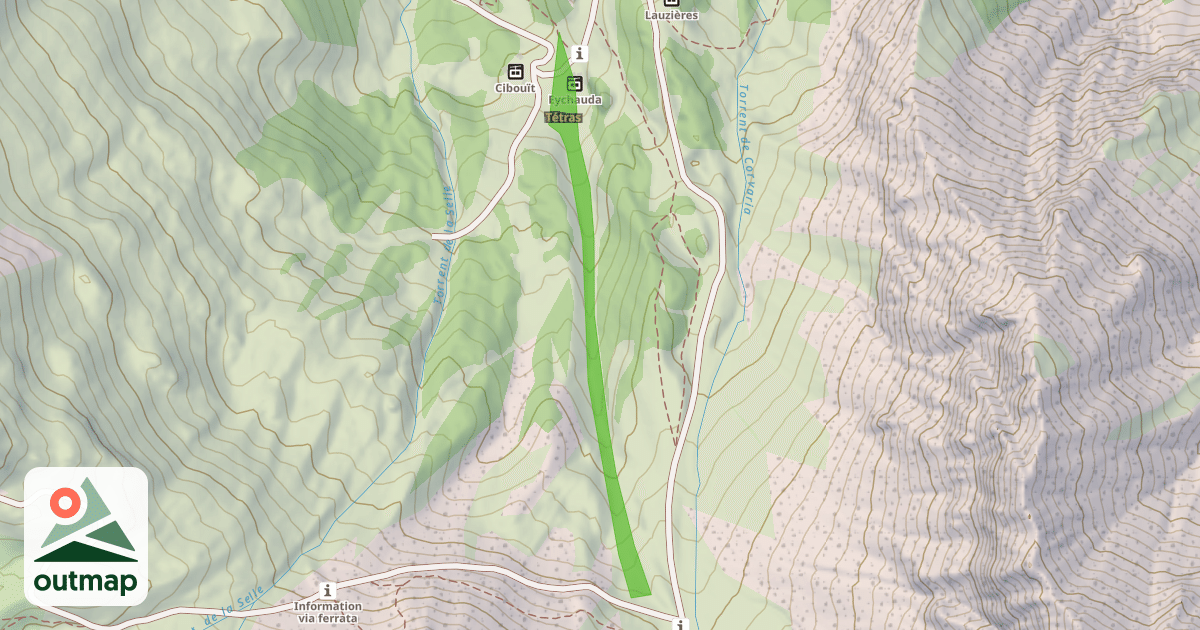 Map of Tétras