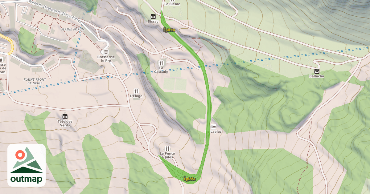 Map of Épicéa
