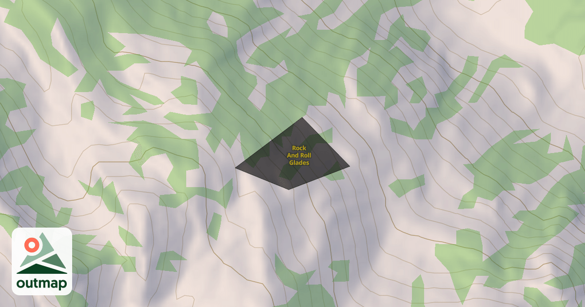 Map of Rock And Roll Glades