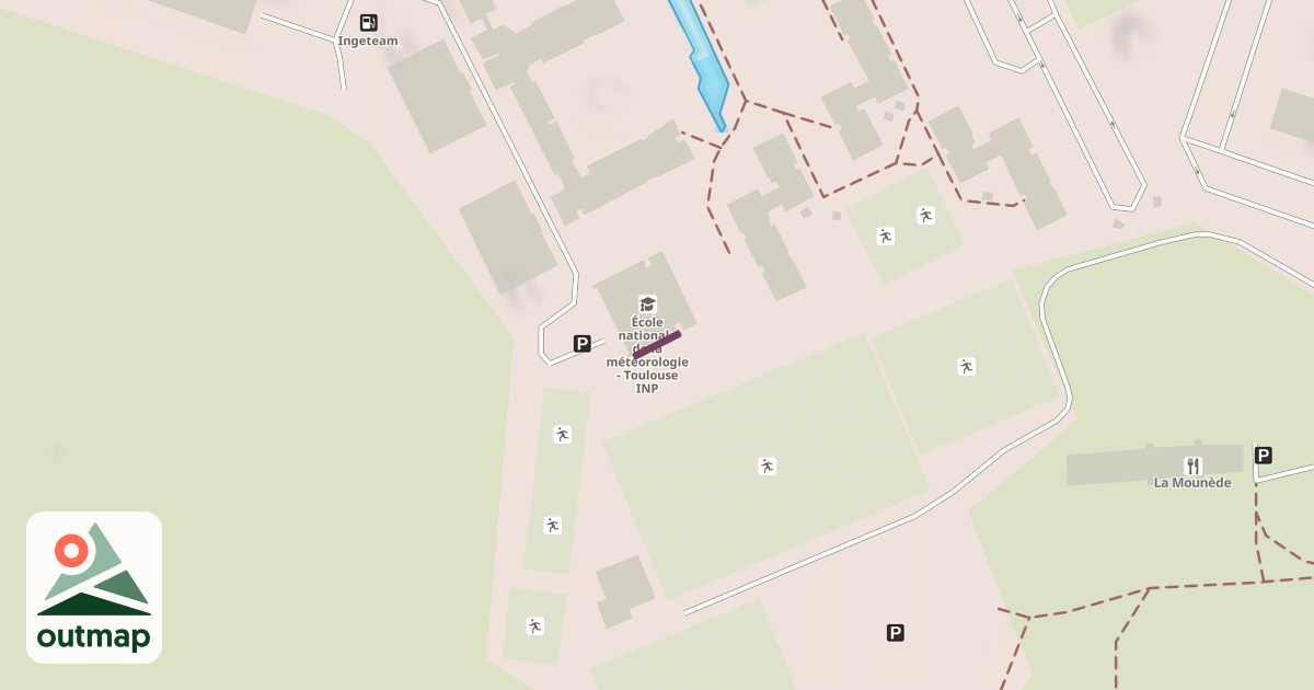 Map of Climbing Area