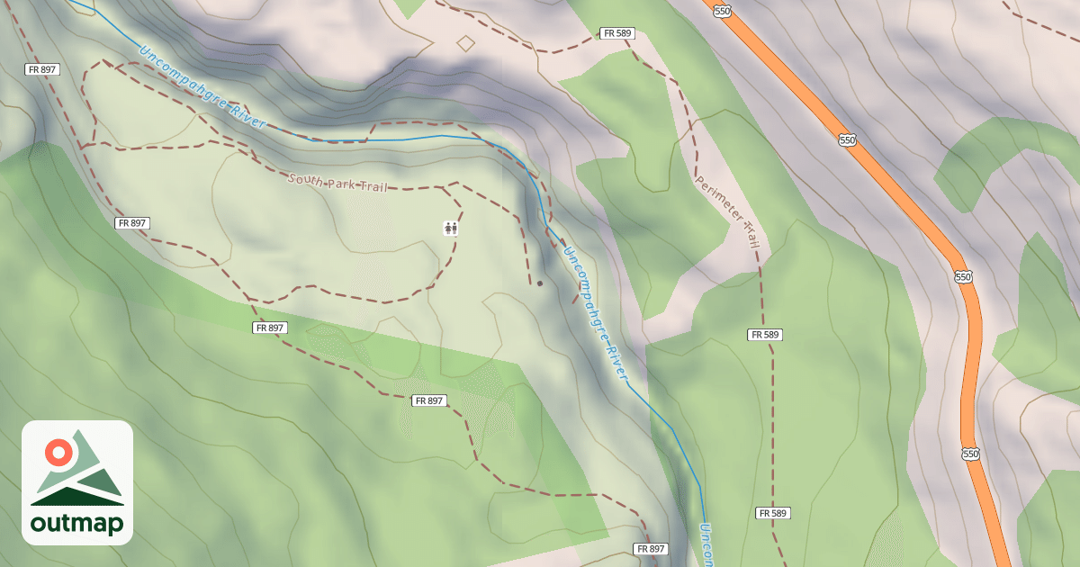 Map of Climbing Site